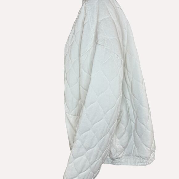 Anybody Quilted Sueded Twill Jacket Natural Womens 1X NWOT - Picture 16 of 16